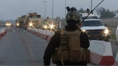 Iraqi government forces on the way to Anbar province