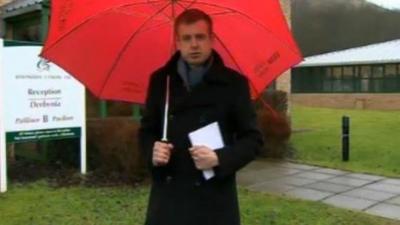 Reporter Daniel Davies