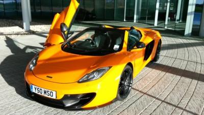 The McLaren MC50 Spyder
