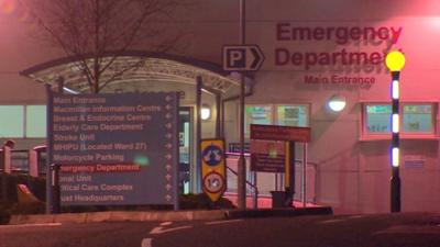 Royal Victoria hospital in Belfast