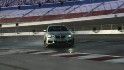 BMW self-driving car
