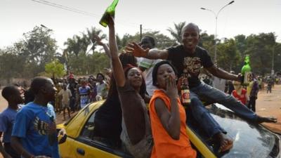 Celebrations in Bangui, CAR