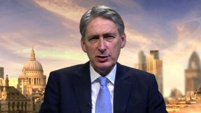 Defence Secretary Philip Hammond