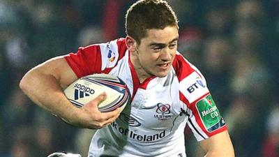 Ulster fly-half Paddy Jackson