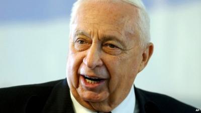 Ariel Sharon in 2004