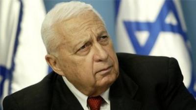 Ariel Sharon file pic 2004