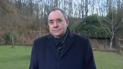 First Minister Alex Salmond