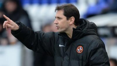 Dundee United manager Jackie McNamara