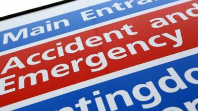 Accident and Emergency sign