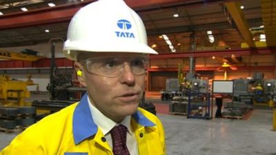 Paul Steele, managing director of Tata Steel Distribution UK