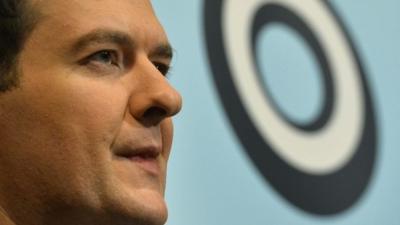 Britain's Chancellor of the Exchequer George Osborne addresses a conference on European Union reform, in central London January 15, 2014.