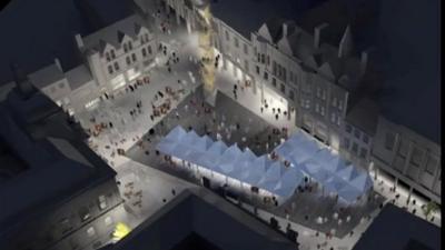 New design for Ipswich Cornhill