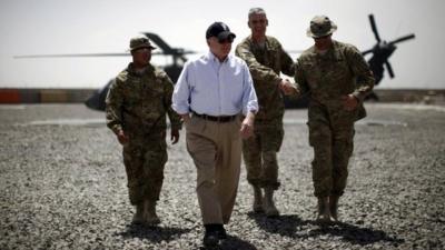 Robert Gates in Afghanistan