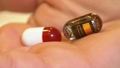 Pills which can record body temperature