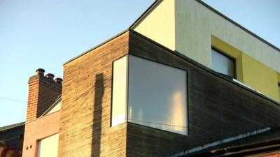 Energy efficient terraced house