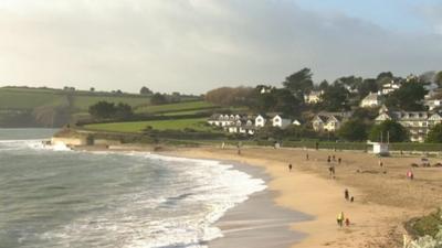 Beach in Cornwall