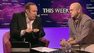 Andrew Neil and Ross Kemp