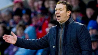 Ross County manager Derek Adams