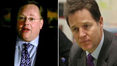 Lord Rennard, Nick Clegg