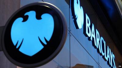 Barclays bank sign