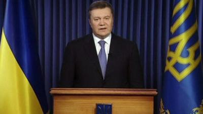 Ukraine President Viktor Yanukovych