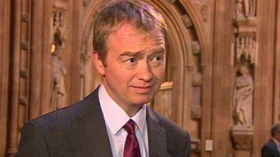 Liberal Democrat president Tim Farron