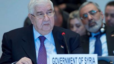 Syria's Foreign Minister