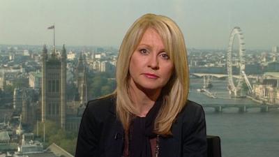 Employment Minister Esther McVey