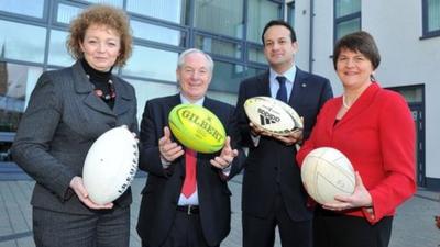 Ministers from Stormont and Dublin