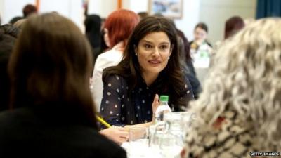 Miriam Gonzalez-Durantez at Inspiring Women careers event