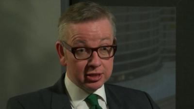 Education Secretary Michael Gove