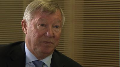 Former Manchester United manager Sir Alex Ferguson