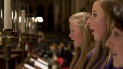 Canterbury Cathedral's first ever all girl choir