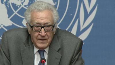 Lakhdar Brahimi, UN-Arab League special envoy to Syria