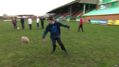 My Sporting Chance at Keighley Cougars training ground