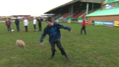 My Sporting Chance at Keighley Cougars training ground