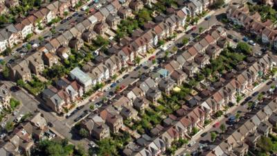 Housing aerial