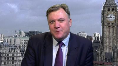 Labour Shadow Chancellor Ed Balls