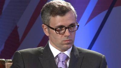 Chief Minister of Indian-administered Kashmir, Omar Abdullah