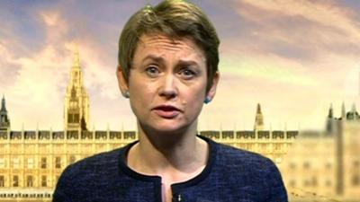 Shadow Home Secretary Yvette Cooper