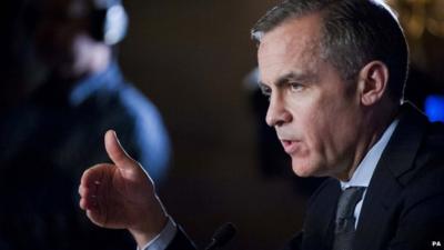 Bank of England governor Mark Carney