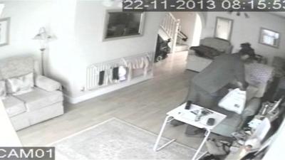 The CCTV footage