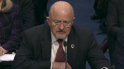 James Clapper at Senate Intelligence hearing