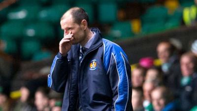 Kilmarnock manager Allan Johnston