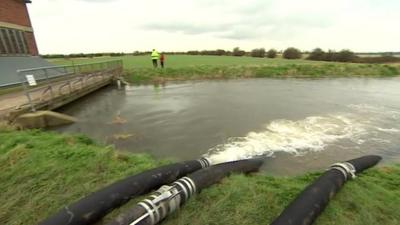 Pumping water in East Kent