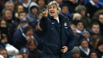 Man City boss Manuel Pellegrini