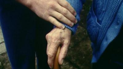 Carers hands