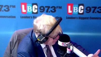 Boris Johnson on LBC