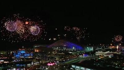 Fireworks in Sochi