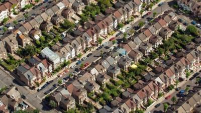 Housing aerial